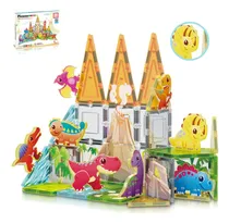 Comprar Bloques Construcción Magnéticos 38 Pzs Mundo Dinosaurio