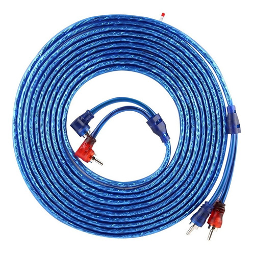 Cable De Audio Ultra Flexible De 5 M/16,4 Pies, Azul, Transp