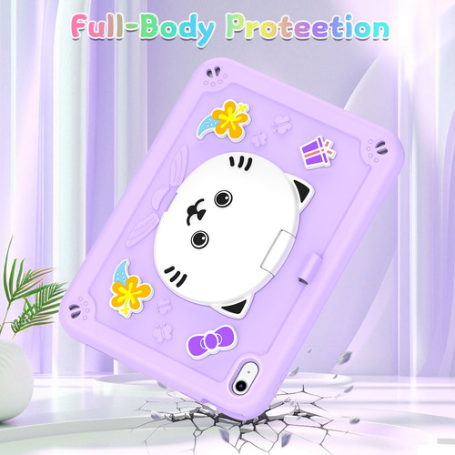 Funda Para iPad 11th/10th Generación A16 2025/10.9inch 2022 Color Purple