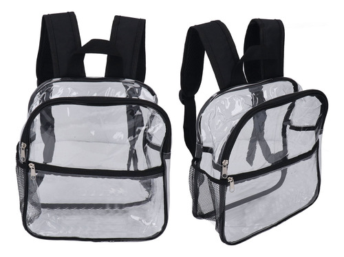 Mochila Transparente De Gran Capacidad, Mochila Escolar Tran