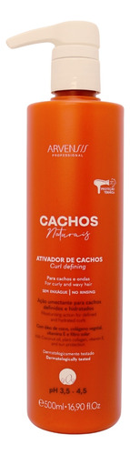 Kit Arvensis Cachos Ondulado Ativador 500ml Geleia Alta 450g