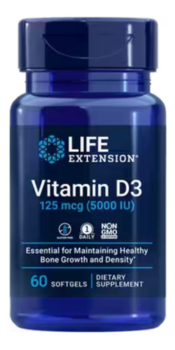 Vitamina D3  125mcg X 5000iu - g a $720