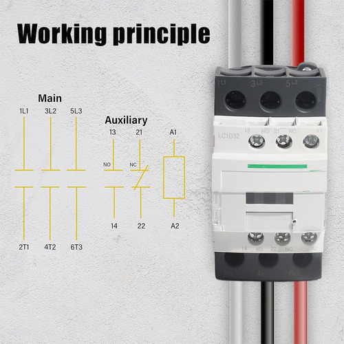 Xintaihele Contactor Del Motor De Poste 3 Poste 30a Bobina