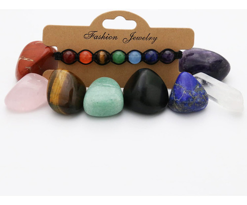 Conjunto De Piedras De Chakra Y Cristales Curativos