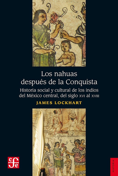 Portada del libro Los nahuas después de la conquista. 