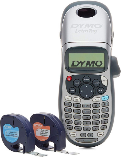 Dymo Letratag Lt-100h Plus Etiquetadora Portatil + 2 Cintas