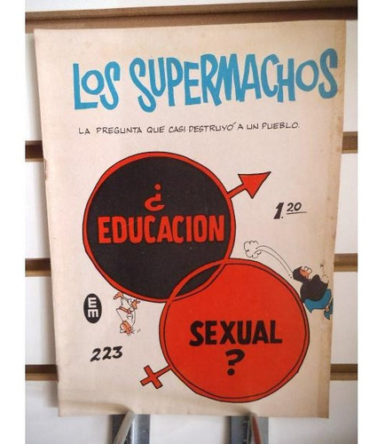 Comic Los Supermachos 223 Editorial Posada Vintage 