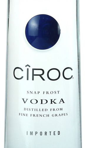 Vodka Ciroc Botella 750ml