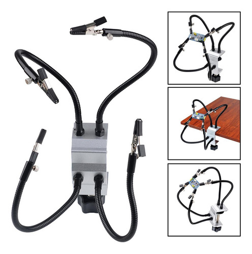 T Herramientas De Soldadura De Tercera Mano 4 Brazos