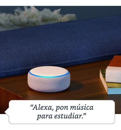 Speaker  Echo Dot 3ra. GENERACIÓN – Rosa c/Turquesa