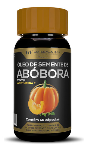 Oleo De Semente De Abobora Hf Suplements 60caps