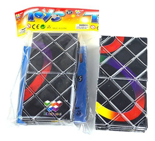 Cubos De Rompecabezas Plegables De 8 Paneles Twisty Cubo Mag