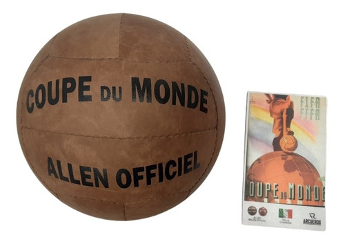 Balón Para Fútbol 11 Mundial Francia 1938