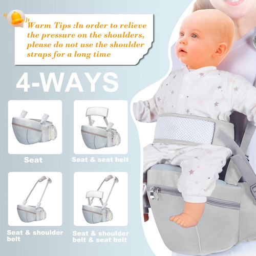 Soporte De Asiento De Cadera Para Bebé, Taburete Ergonómico