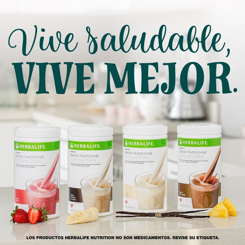 Combo: Pack 2 Batidos Herbalife+té Quema Grasa