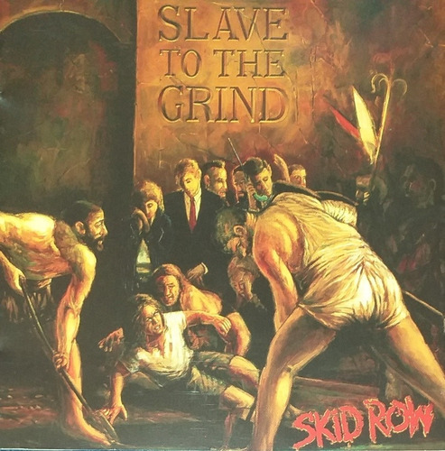 Skid Row Slave To The Grind Cd 1991 Germany Impecable!