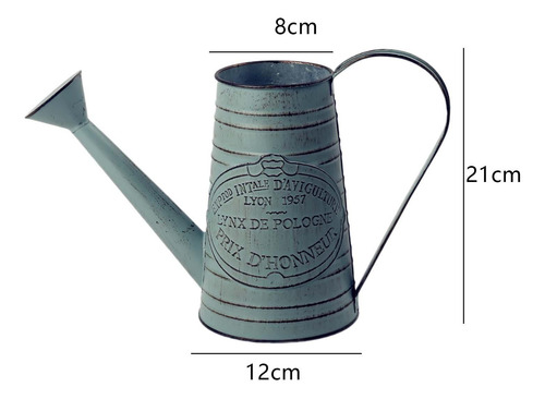 Regadera Maceta Hervidor De Hierro Maceta Rústica, Estilo A