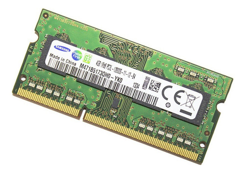 Memoria Ram Samsung Ddr3 4gb Pc3l-12800 1600mh Sodimm Laptop