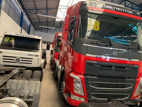 Caminhão Volvo Fh 540 6x4 Ano 2018 Vermelho Novo