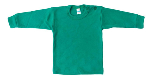 Imagen 4 de 5 de Playera Manga Larga 4 Piezas Talla 1,2,3 Años 100% Algodón L