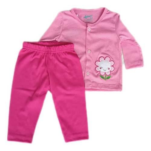 Conjunto Chaqueta Y Pantalon Bebe Talla 0-6 Meses