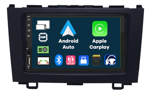 Estereo Pantalla 7 Honda Crv Carplay Android Auto Camara Usb