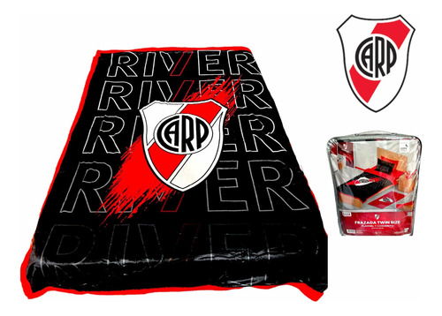 Frazada River Plate Cordero Suaves Calidad Oficial Premium