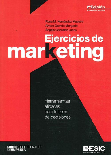 Libro Ejercicios De Marketing De Rosa M. Hernández Maestro,