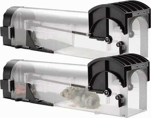 Trampas Para Ratas Ratones Efectivas Automática 2pcs | MercadoLibre