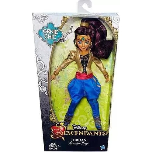 Boneca Descendentes Auradon Genie Jordan + Suporte Hasbro