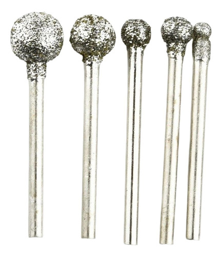 Conjunto De 5 Peças Com Pontas Montadas Em Diamante Para