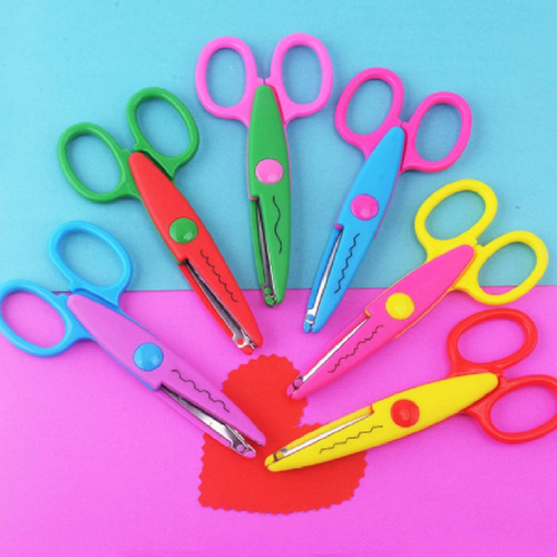 Z 6 Peças De Tesouras Decorativas Para Artesanato