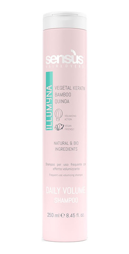 Shampoo Para Dar Volumen Al Cabello Illumyna 250 Ml Sensus