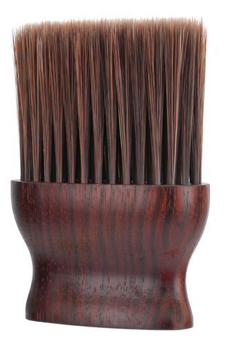 Cepillo De Plumero Con Mango De Madera Para Barbería