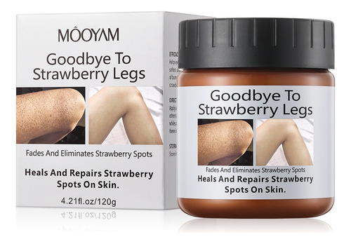 3pcs Adeus Ao Creme Para Pernas De Morango