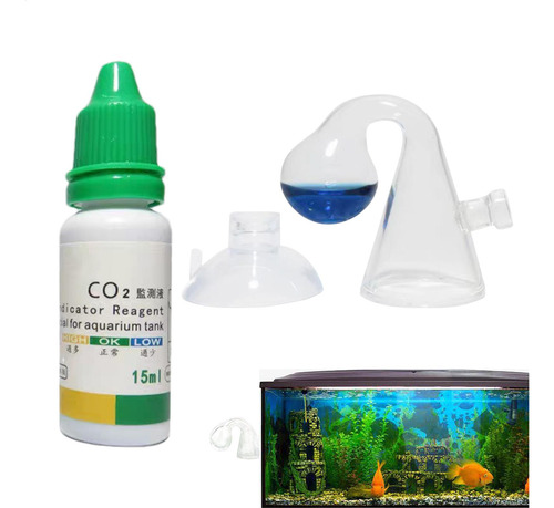 Comprobador De Caída De Co2 Para Acuario Kit De Co2 Para Acu