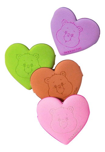 Set 4 Borlas Care Bears Ositos Sheglam