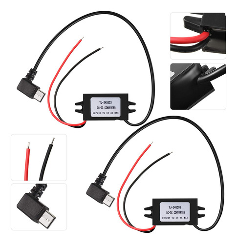 Convertidor De Corriente Directa De 12 V A 5 V 3 A 15 W, Mod