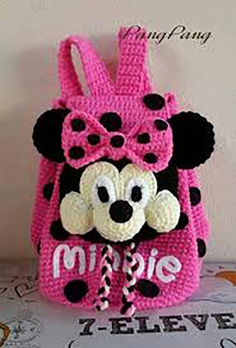 Patrones Mochilas Amigurumis Crochet X10(ingl.)+1 Reg.