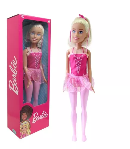 Barbie Profissões Boneca Grande Bailarina 70cm Articulada