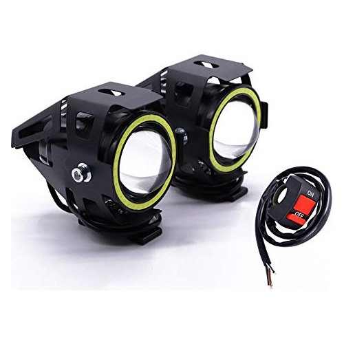 Faro De Motocicleta De Alta Potencia U7 Led Motor Luz A...