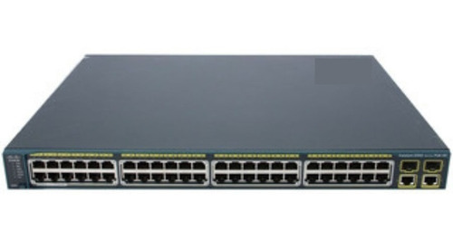 Switch Cisco Ws'c2960'48pst'l V03 Usado