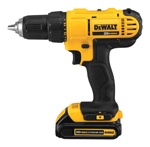 Taladro  Inalámbrico De 13mm Dewalt Dcd771c2 + Accesorios