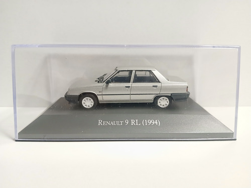 Autos Inolvidables Argentinos Salvat 1.43 + Tapa De Acrílico Renault 9 Rl 1994