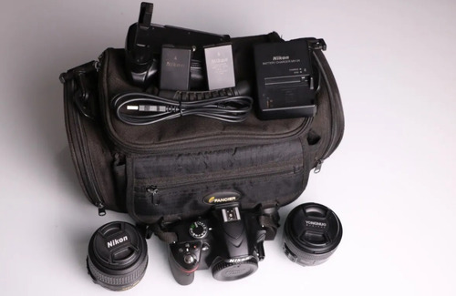 Câmera Fotográfica Nikon D3200 18-55 Vr Kit + 35mm