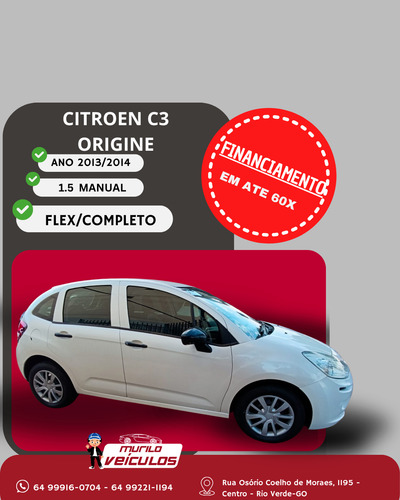 Citroën C3 1.5 Origine Flex 5p