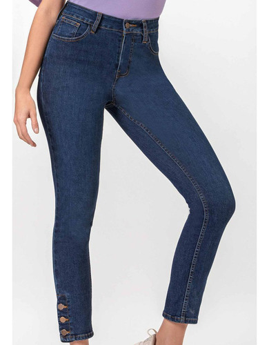 Pantalon Mezclilla Mujer Jeans Dama Andrea 3282403