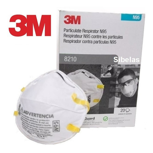 Imagen 6 de 7 de Mascarilla Respirador N95 Mascara Aprobado Niosh
