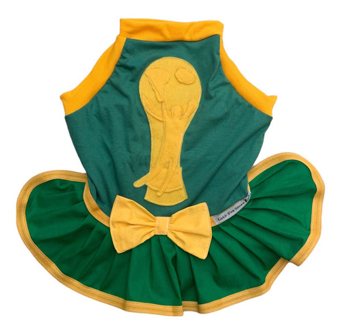 Roupas Cães Lolô-cachorro - Fêmea - Taça Copa Brasil -  Pet