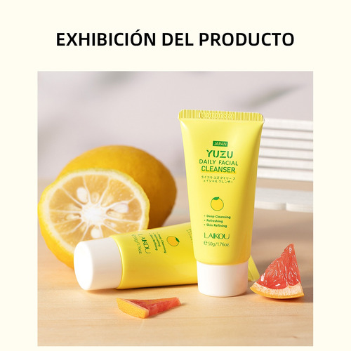 Hl Limpiador Facial De Pomelo 50g Limpiador De Espuma